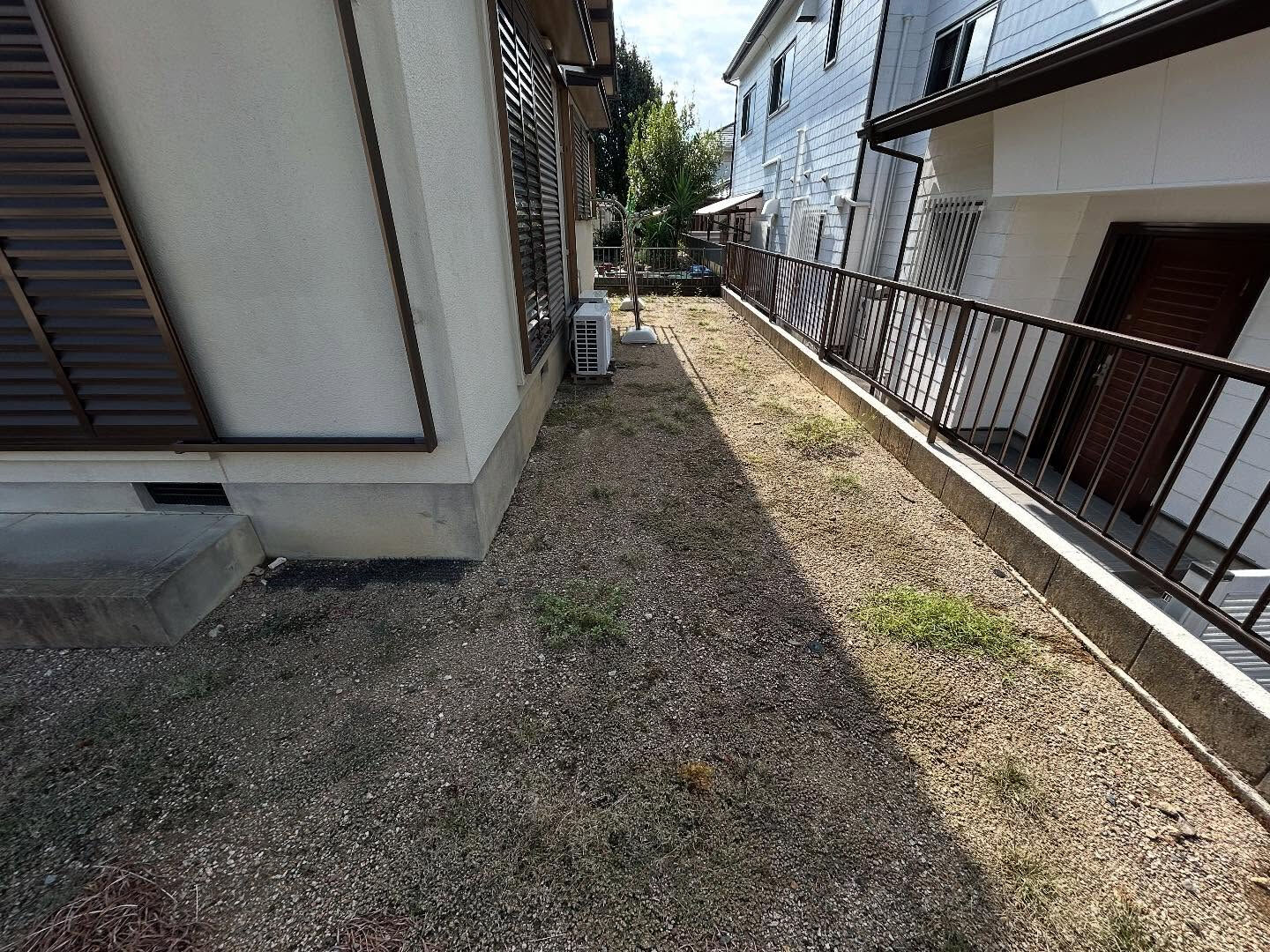 🌿【熊取町・防草シート＆砂利敷き工事】🌿